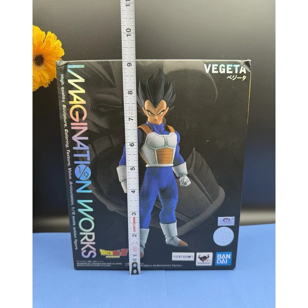Bandai‎ Spirits Imagination Works Dragon Ball Z Vegeta Action Figure Brand New